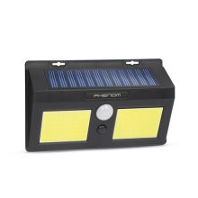 Mozgásérzékelős szolár reflektor, fali, 3 COB LED