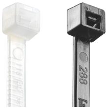 ELEMATIC Kábelkötegelő, natúr és fekete (100 db-os)
