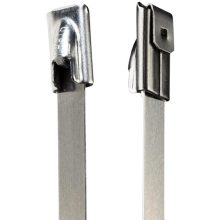 ELEMATIC Kábelkötegelő, INOX (100 db-os)