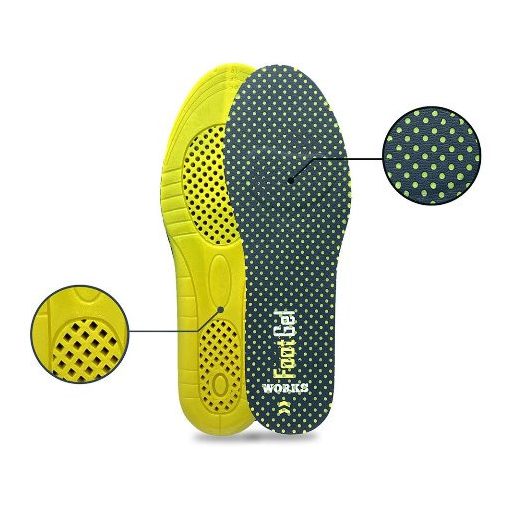 FOOTGEL Talpbetét munkavédelmi cipőhöz