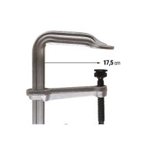 PIHER Lakatosipari szorító, 175 mm mélység