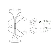 PIHER Multibilincs, horgas csavarral