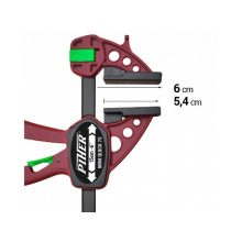 PIHER Egykezes pillanatszorító 60x150 mm